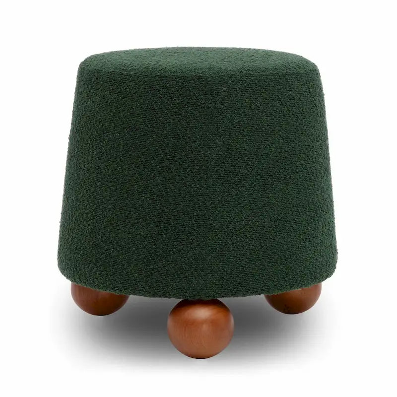 Tabouret rembourré Jaine Boucle
