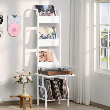 Support haut pour platine vinyle - 50 x 39 x 144 cm