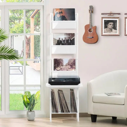 Support haut pour platine vinyle - 50 x 39 x 144 cm