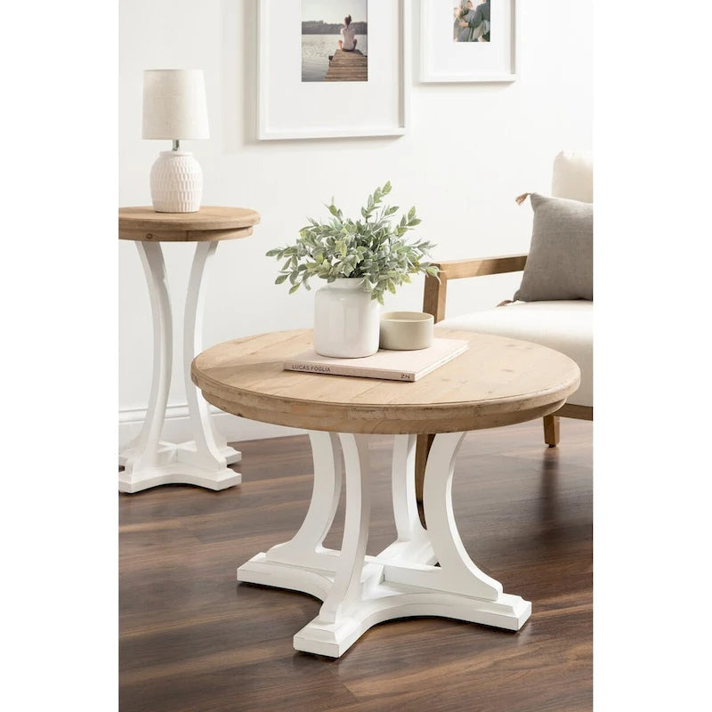 Table basse en bois Kate et Laurel Linsley