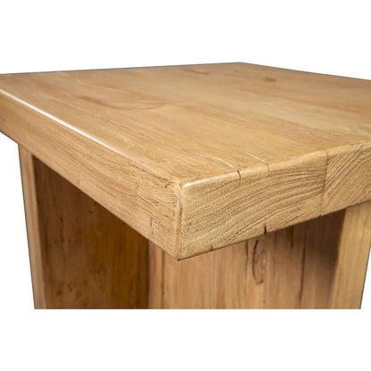 Table d'appoint Bridges en orme recyclé, naturel