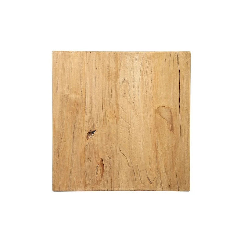 Table d'appoint Bridges en orme recyclé, naturel