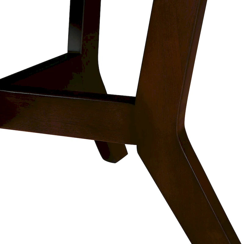 Table basse ronde en bois de style campagnard des années 50, 81 cm, pour salon