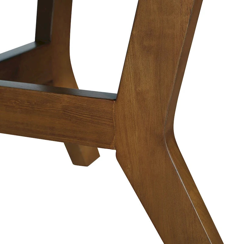 Table basse ronde en bois de style campagnard des années 50, 81 cm, pour salon