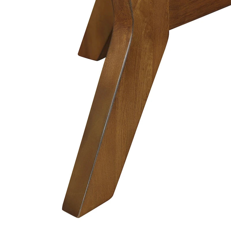 Table basse ronde en bois de style campagnard des années 50, 81 cm, pour salon