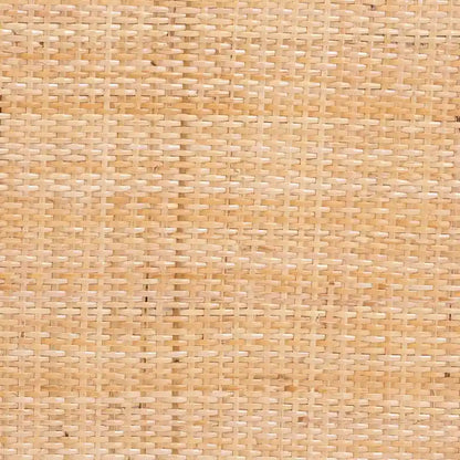 Ensemble de 2 chaises de salle à manger Maryland Modern Bohemian en rotin naturel et bois d'acacia