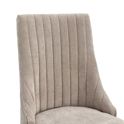 Ensemble de 2 chaises d'appoint rembourrées pour salle à manger