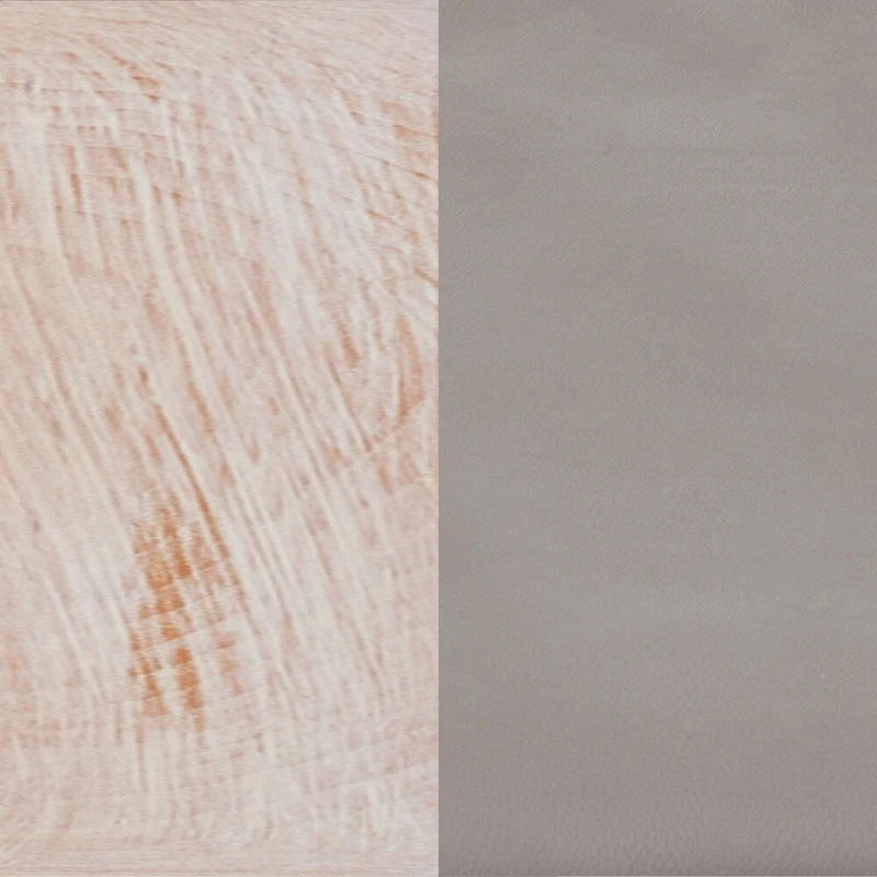 Chaise de salle à manger commerciale en bois massif avec assise rembourrée en vinyle