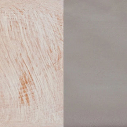 Chaise de salle à manger commerciale en bois massif avec assise rembourrée en vinyle