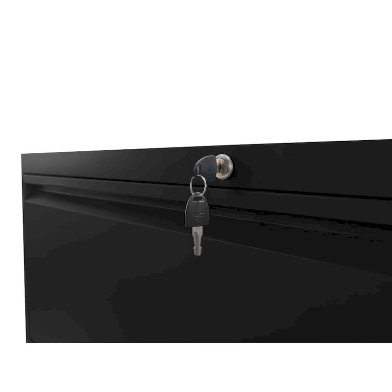 Classeur latéral à 5 ​​tiroirs avec serrure, format légal/lettre/A4/F4