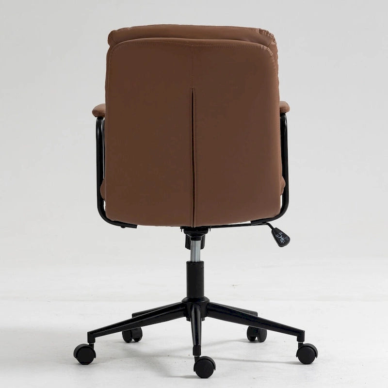 Chaise de bureau pivotante GEITIN avec accoudoirs rembourrés