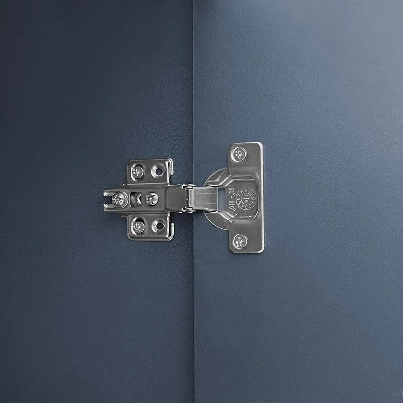 Meuble de rangement à motif ondulé avec 2 portes et 2 tiroirs, réglable, convient pour un bureau, une entrée ou un salon.