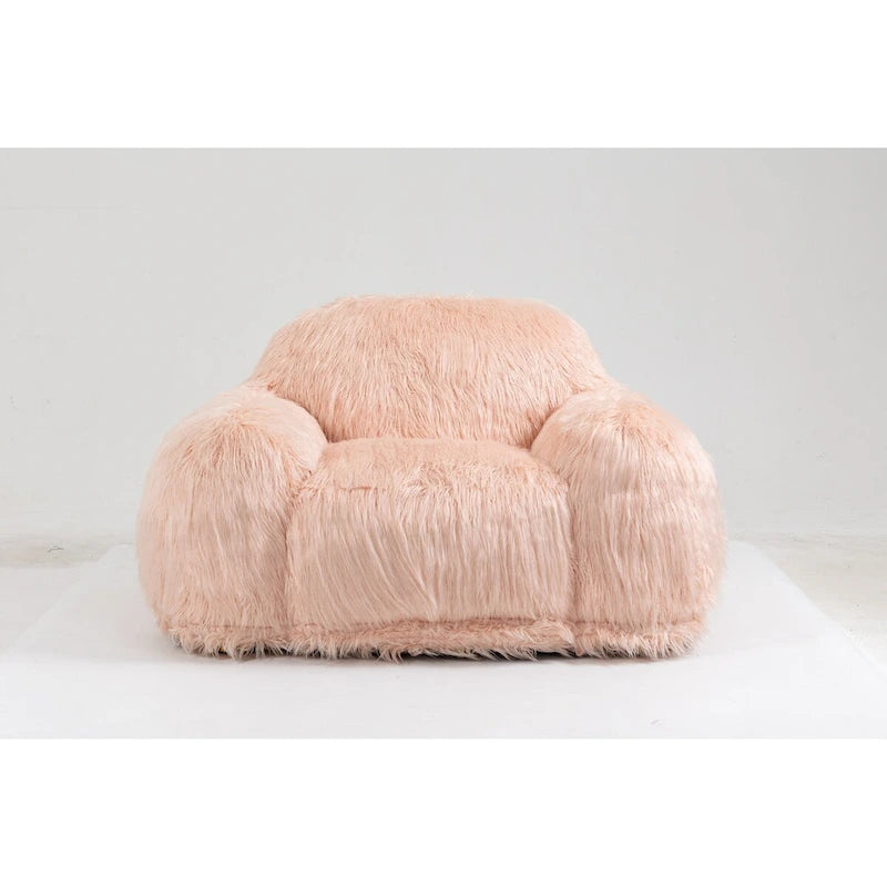 Pouf, canapé confortable pour adultes et adolescents, fauteuil moderne rembourré de mousse haute densité.