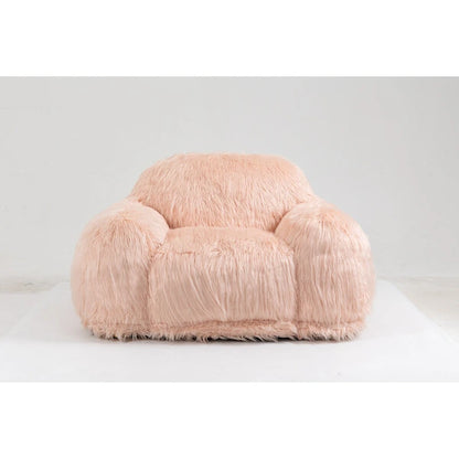Pouf, canapé confortable pour adultes et adolescents, fauteuil moderne rembourré de mousse haute densité.