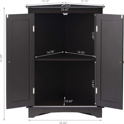 Meuble d'angle au sol