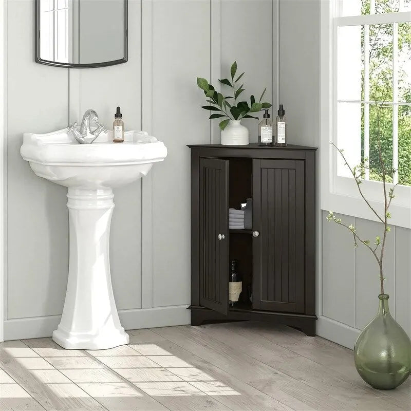 Meuble d'angle au sol