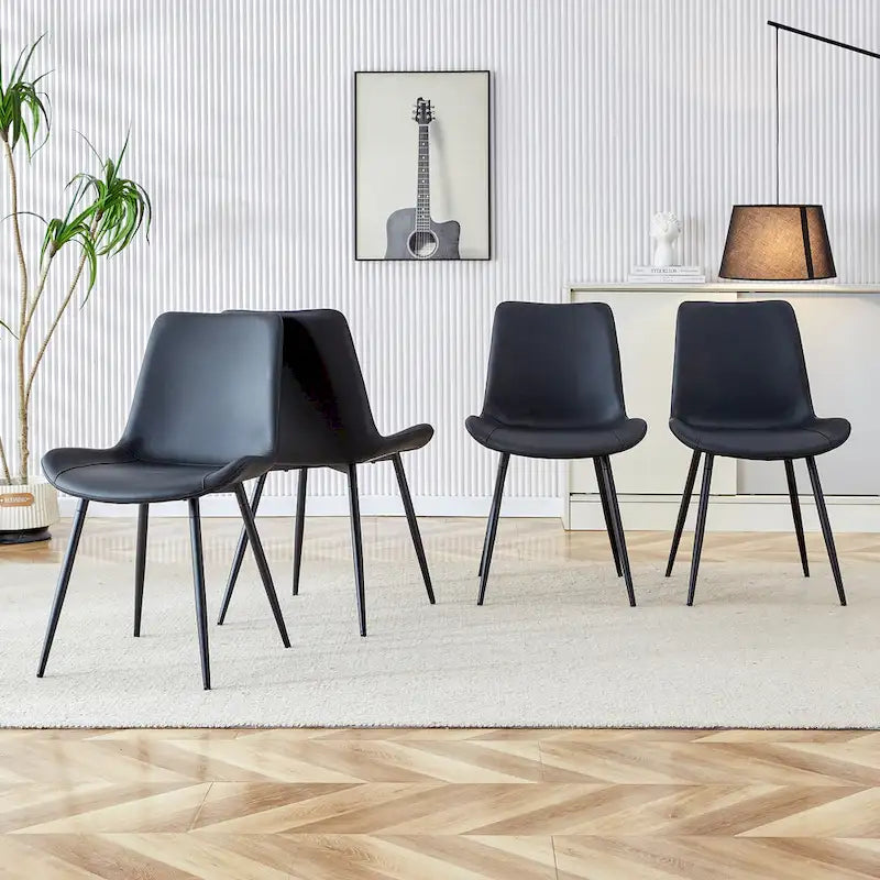 Chaise de salle à manger avec coussin de dossier