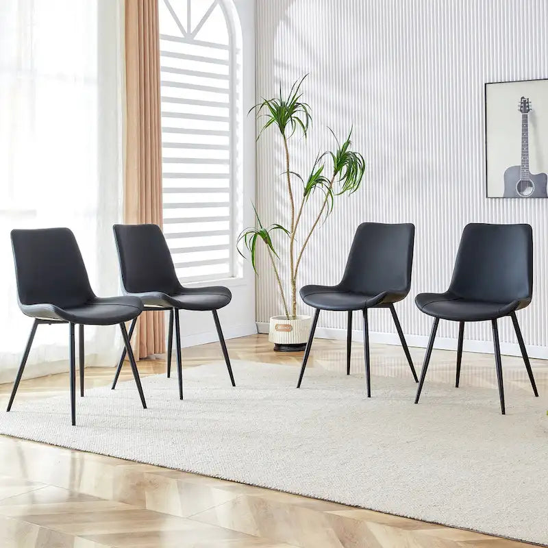 Chaise de salle à manger avec coussin de dossier