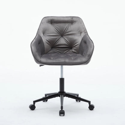 Chaise de bureau en velours