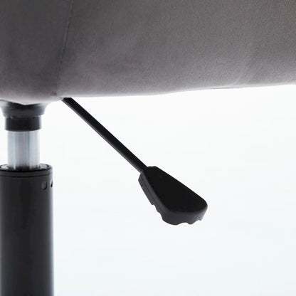 Chaise de bureau en velours