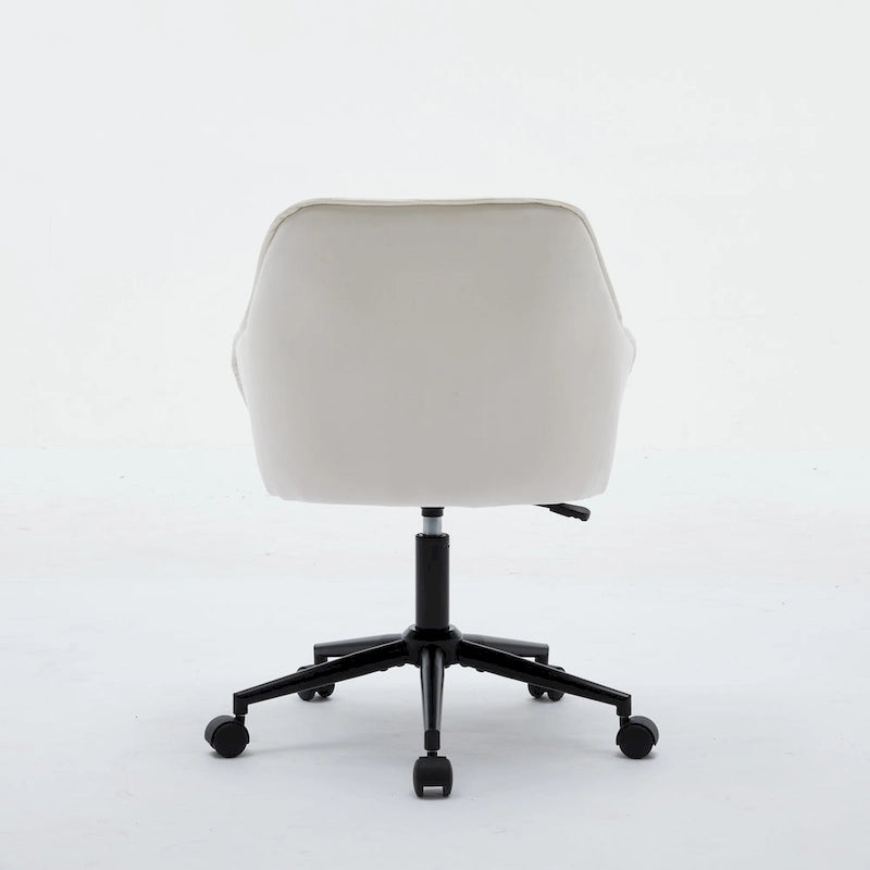 Chaise de bureau en velours