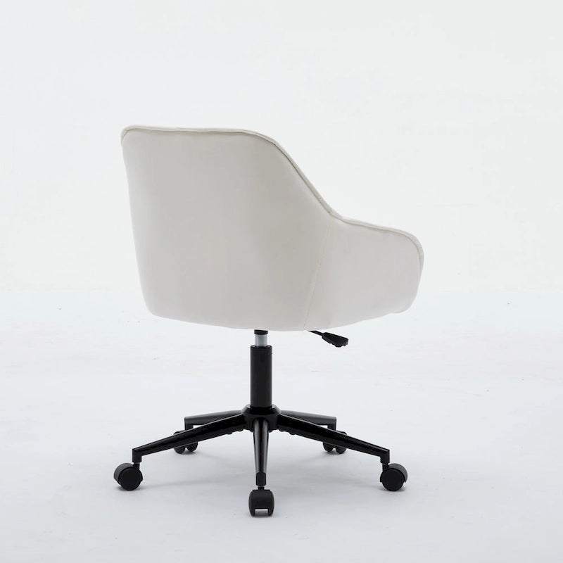 Chaise de bureau en velours