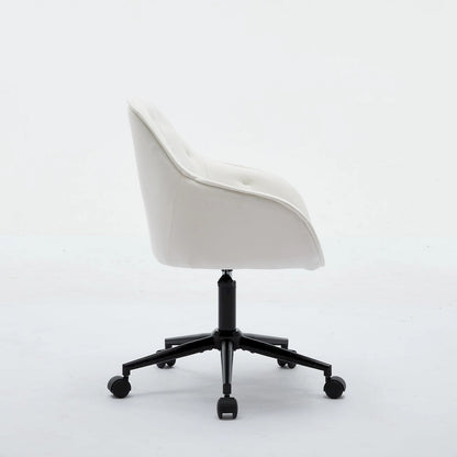 Chaise de bureau en velours