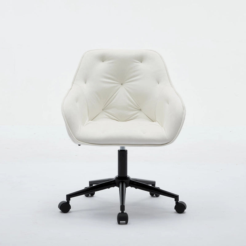 Chaise de bureau en velours