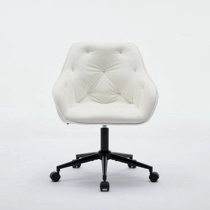 Chaise de bureau en velours