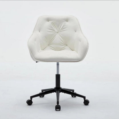 Chaise de bureau en velours