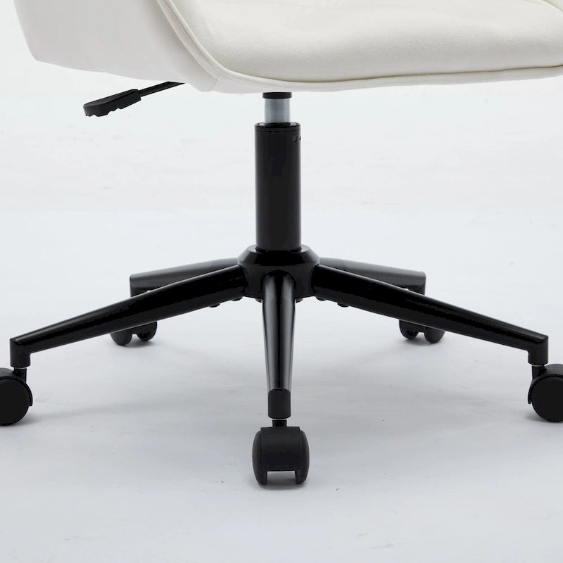 Chaise de bureau en velours