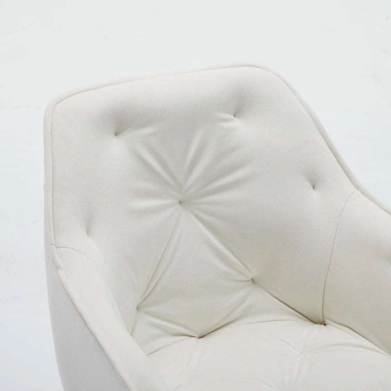 Chaise de bureau en velours