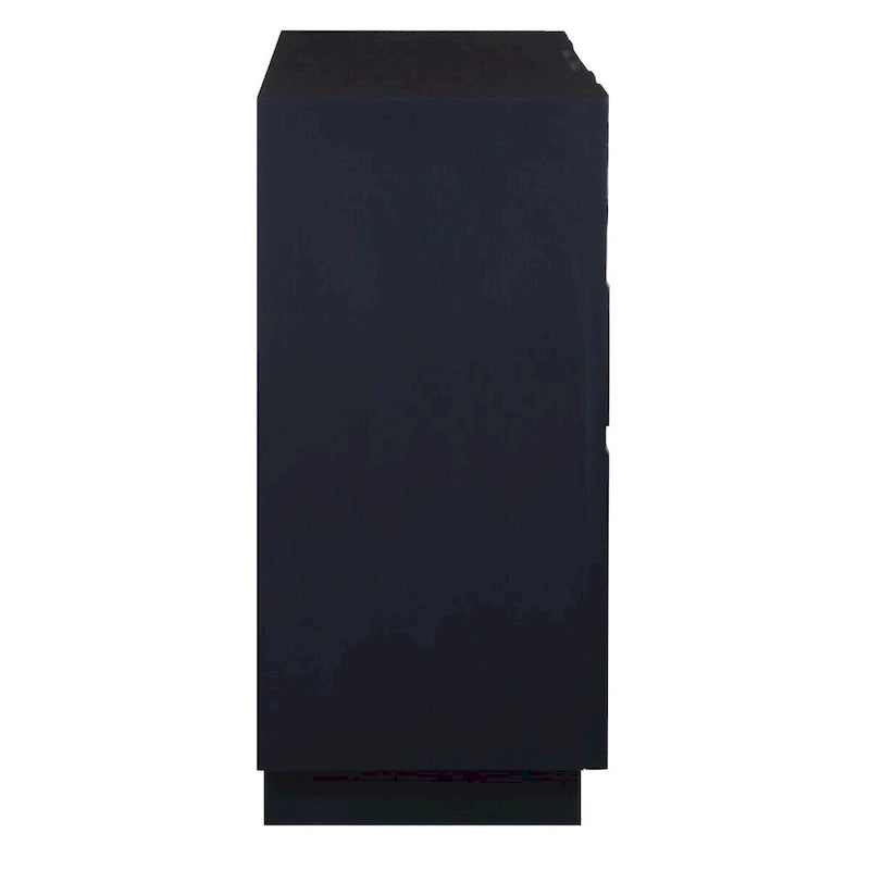 Meuble Uttermost Valeria 2 portes bleu brillant - 86,4 cm H x 76,2 cm L x 41 cm P