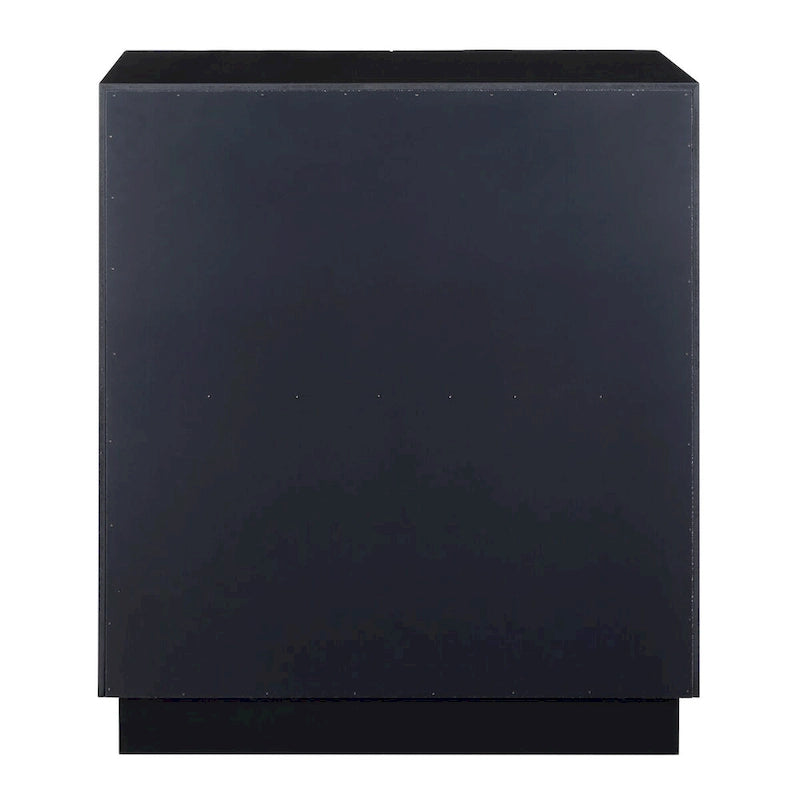 Meuble Uttermost Valeria 2 portes bleu brillant - 86,4 cm H x 76,2 cm L x 41 cm P