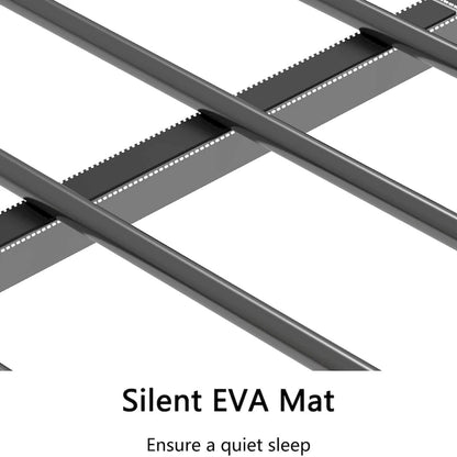 Lit superposé Adin moderne double avec barrière de sécurité en métal noir par Christopher Knight Home