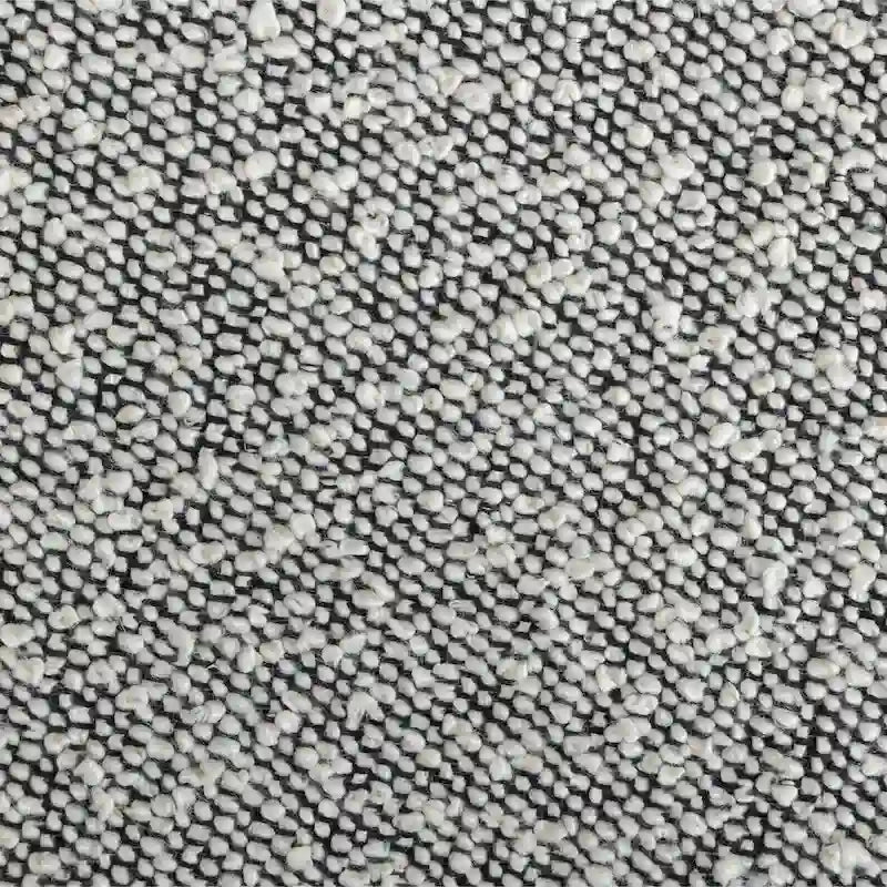 Ensemble de salle à manger rond 5 pièces Durban, table à tréteaux et 4 chaises bouclées pour coin repas, cuisine, salon