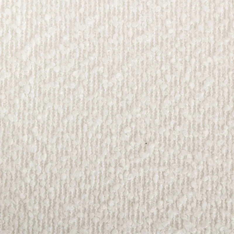 Ensemble de salle à manger rond 5 pièces Durban, table à tréteaux et 4 chaises bouclées pour coin repas, cuisine, salon