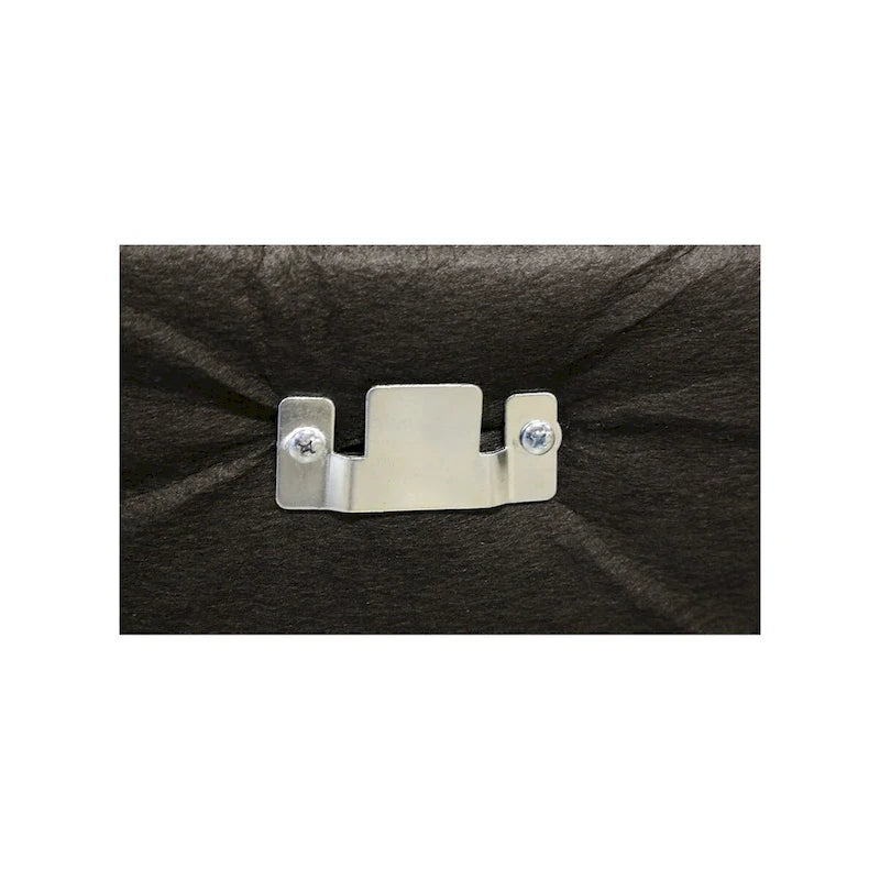 Canapé d'angle en L Cabral Slate modèle A353V11-K2 d'American Furniture Classics avec 4 coussins décoratifs