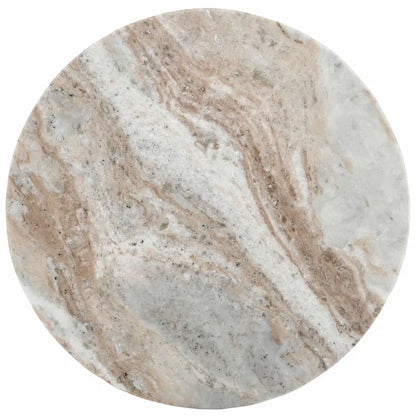 Table d'appoint en marbre Devlin de SAFAVIEH Couture - 30,5 cm x 30,5 cm x 50,8 cm (12 po x 12 po x 20 po)