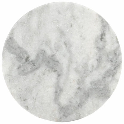 Table d'appoint en marbre Devlin de SAFAVIEH Couture - 30,5 cm x 30,5 cm x 50,8 cm (12 po x 12 po x 20 po)