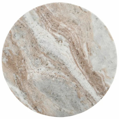 Table d'appoint en marbre Devlin de SAFAVIEH Couture - 30,5 cm x 30,5 cm x 50,8 cm (12 po x 12 po x 20 po)