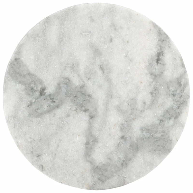 Table d'appoint en marbre Devlin de SAFAVIEH Couture - 30,5 cm x 30,5 cm x 50,8 cm (12 po x 12 po x 20 po)