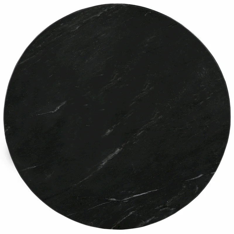 Table d'appoint en marbre Devlin de SAFAVIEH Couture - 30,5 cm x 30,5 cm x 50,8 cm (12 po x 12 po x 20 po)