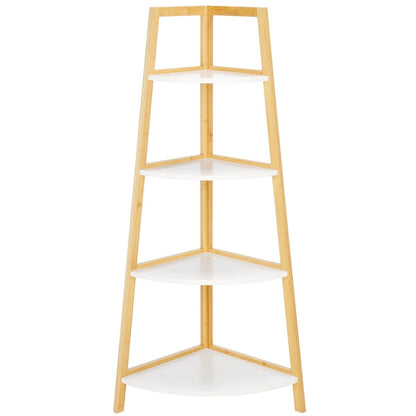 Étagère d'angle à 4 niveaux SAFAVIEH Home Rainier - 40,6 cm (L) x 40,6 cm (P) x 119,4 cm (H)