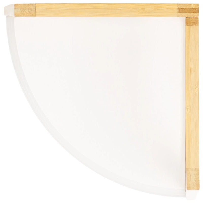 Étagère d'angle à 4 niveaux SAFAVIEH Home Rainier - 40,6 cm (L) x 40,6 cm (P) x 119,4 cm (H)