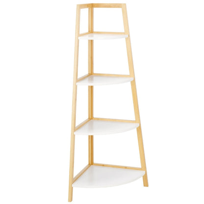 Étagère d'angle à 4 niveaux SAFAVIEH Home Rainier - 40,6 cm (L) x 40,6 cm (P) x 119,4 cm (H)