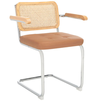 SAFAVIEH Home Coralia Fauteuil de salle à manger 48 cm [LOT DE 2] - 66 cm L x 56 cm P x 86 cm H
